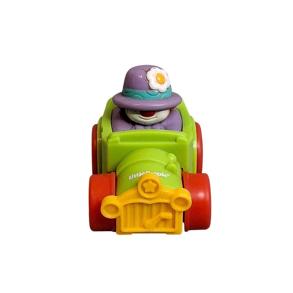 Little people Clown Wheelie Car